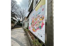 イベント会場のサインや広告物デザイン。