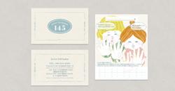 神奈川県大和市の美容サロン「Atelier 145 bankan」様デザイン各種。