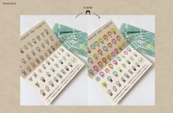 東京都北区の美容室様デザイン各種。