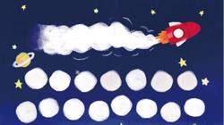 静岡県島田市川根の美容室様スタンプカードイラスト。