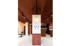 千葉県稲毛の美容室、「oto」様グラフィックデザイン。