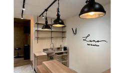 神奈川県横須賀市の美容室「Luno hair&mellow」様、グラフィックデザイン。