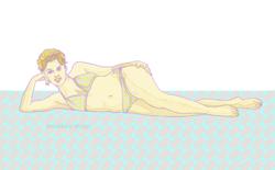 オシャレなテイストのイラスト。