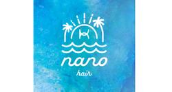 神奈川県秦野の美容室、「nano hair」様グラフィックデザイン。
