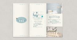 神奈川県大和市の美容サロン「Atelier 145 bankan」様デザイン各種。