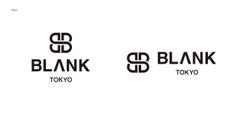 東京都渋谷区の男性専用ヘアサロン「BLANK」様ロゴデザイン。